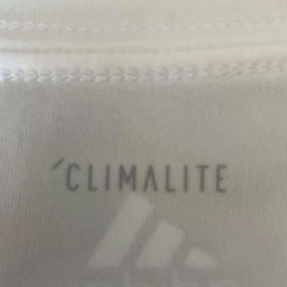 Adidas Kids White Tee with Flag Graphic - Picture 5 of 5